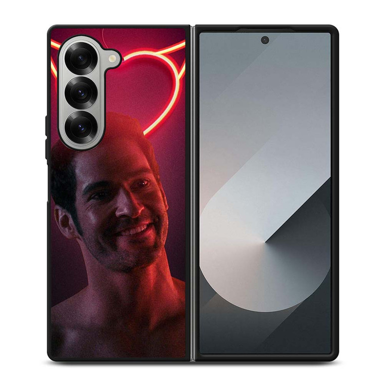 LUCIFER LOVE GLOW LAMP Samsung Galaxy Z Fold 6 Case Cover