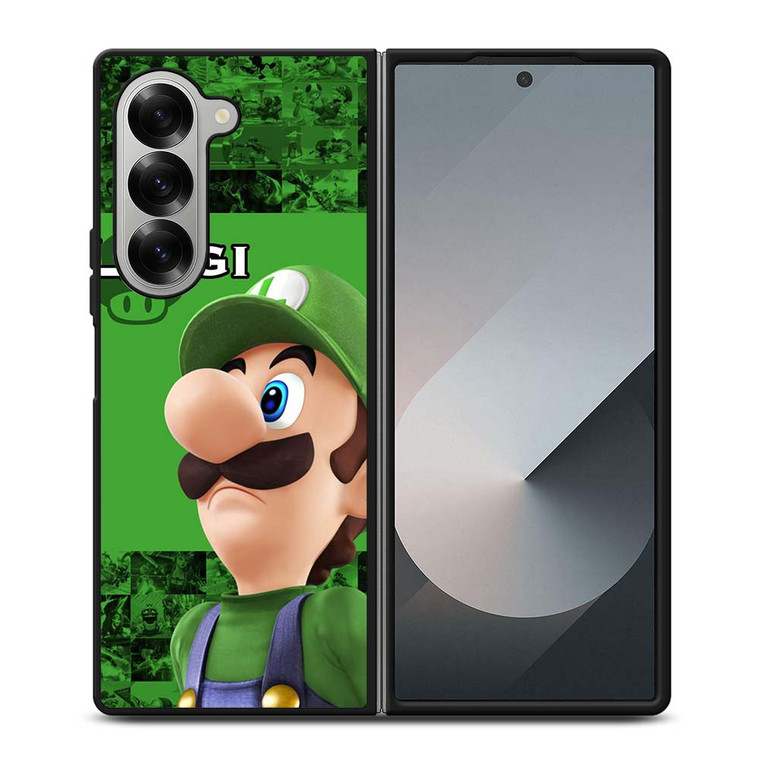 LUIGI SUPER MARIO Samsung Galaxy Z Fold 6 Case Cover