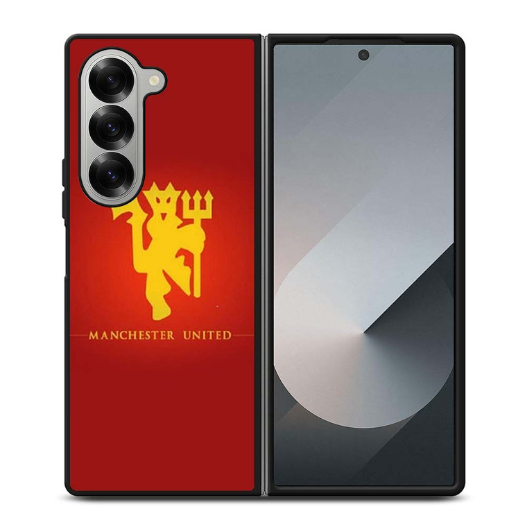 MANCHESTER UNITED DEVIL SYMBOL Samsung Galaxy Z Fold 6 Case Cover