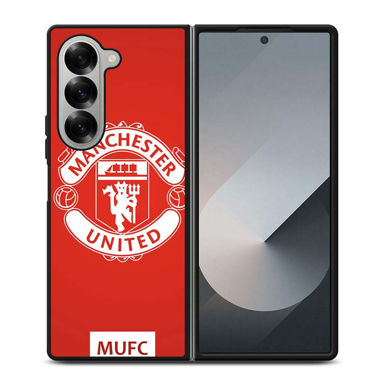 MANCHESTER UNITED FC RED DEVILS Samsung Galaxy Z Fold 6 Case Cover