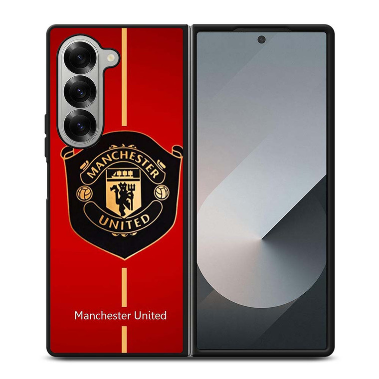 MANCHESTER UNITED MU LOGO Samsung Galaxy Z Fold 6 Case Cover