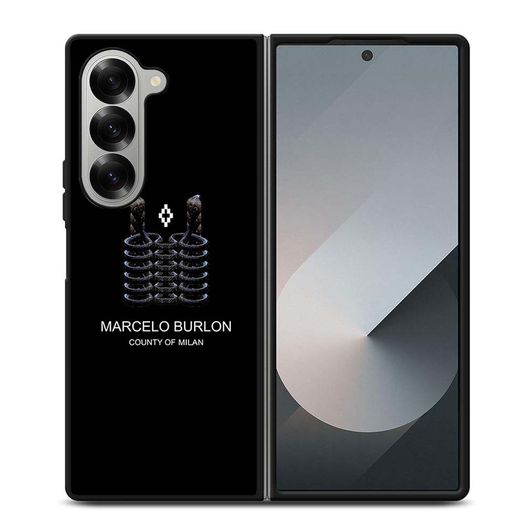 MARCELO BURLON TWIN BIRD Samsung Galaxy Z Fold 6 Case Cover