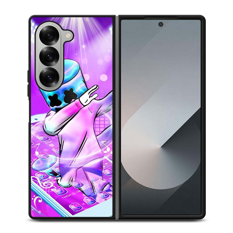 MARSHMELLO DJ CUTE Samsung Galaxy Z Fold 6 Case Cover