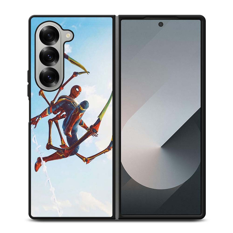 MARVEL SPIDERMAN IRON MODE Samsung Galaxy Z Fold 6 Case Cover