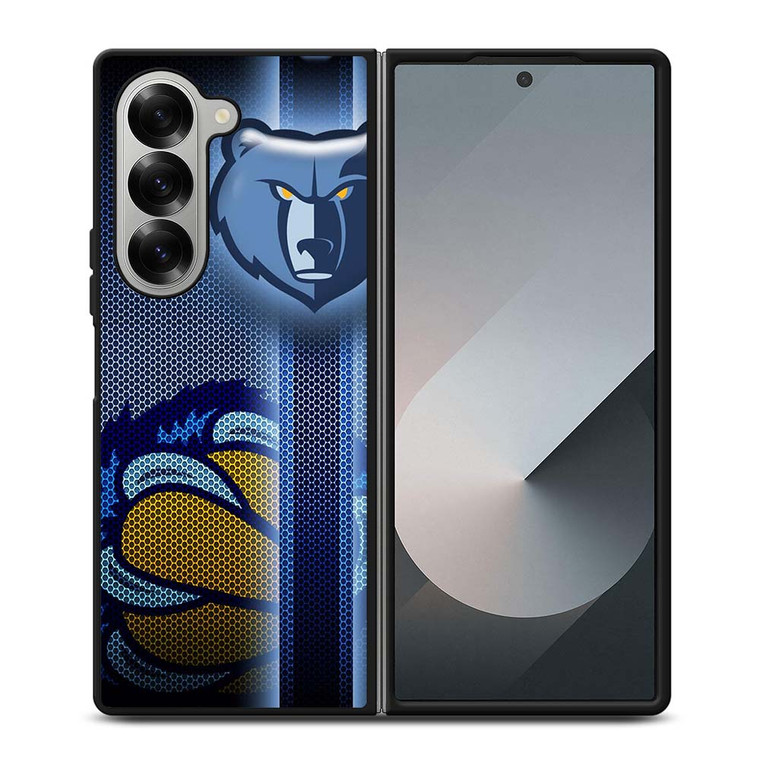 MEMPHIS GRIZZLIES NBA TEAM Samsung Galaxy Z Fold 6 Case Cover