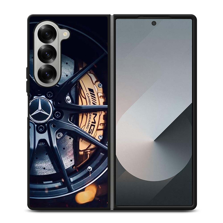 MERCEDES BENZ AMG RIM LOGO Samsung Galaxy Z Fold 6 Case Cover