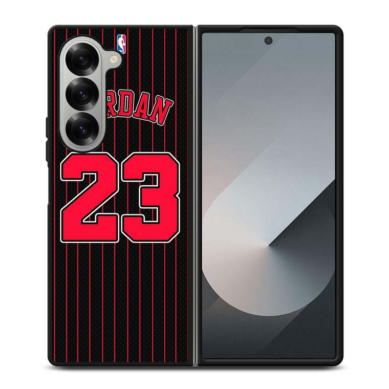 MICHAEL JORDAN JERSEY 23 Samsung Galaxy Z Fold 6 Case Cover