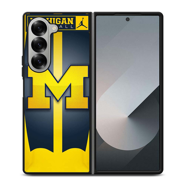MICHIGAN WOLVERINES LOGO Samsung Galaxy Z Fold 6 Case Cover