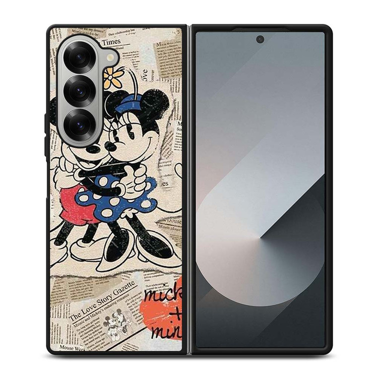 MICKEY MINNIE MOUSE RETRO DISNEY Samsung Galaxy Z Fold 6 Case Cover MICKEY MINNIE MOUSE RETRO DISNEY Samsung Galaxy Z Fold 6 Case Cover