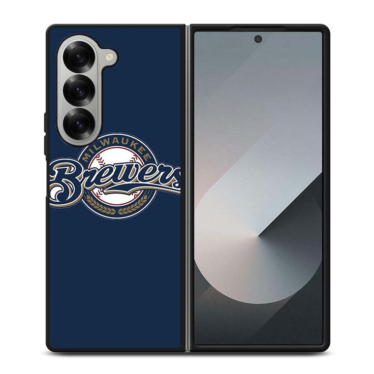 MILWAUKEE BREWERS BASEBALL TEAM LOGO Samsung Galaxy Z Fold 6 Case Cover