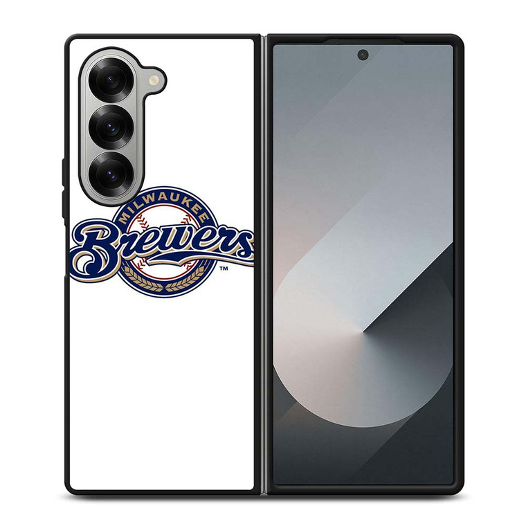 MILWAUKEE BREWERS LOGO BASEBALL TEAM ICON Samsung Galaxy Z Fold 6 Case Cover