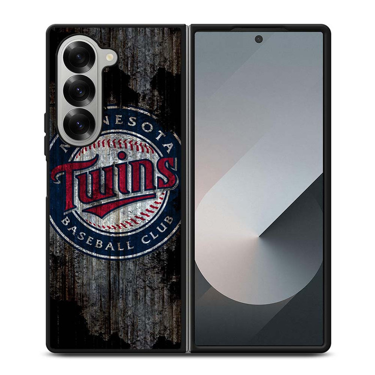 MINNESOTA TWINS RUSTY LOGO Samsung Galaxy Z Fold 6 Case Cover