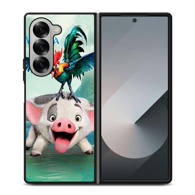MOANA PUA PIG HEIHEI DISNEY Samsung Galaxy Z Fold 6 Case Cover