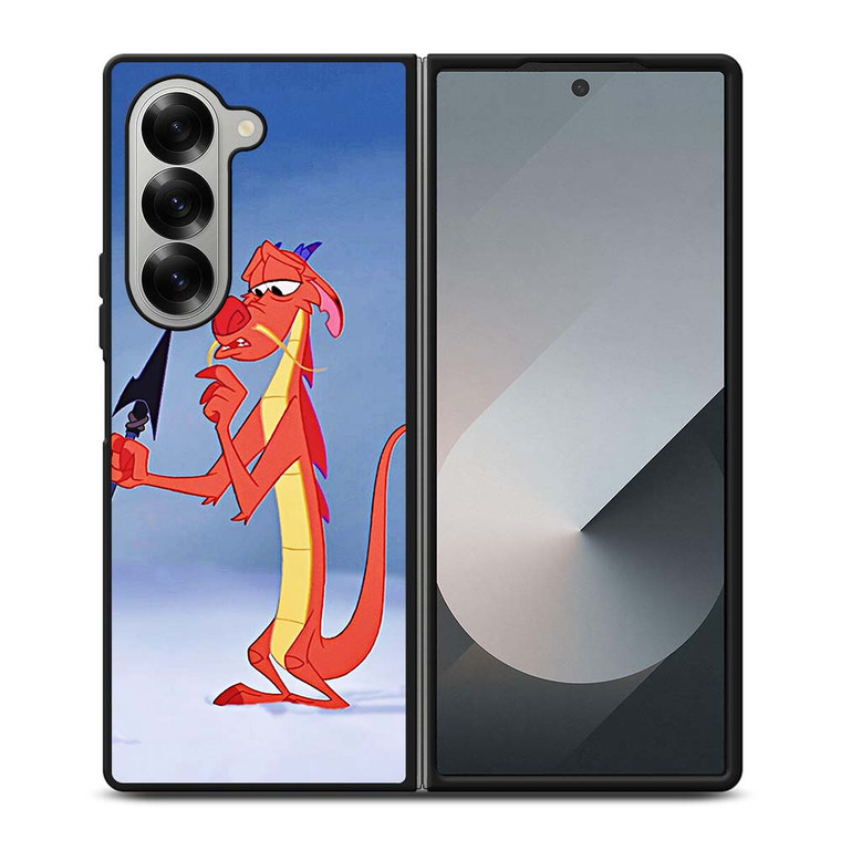 MUSHU DRAGON MULAN DISNEY CARTOON Samsung Galaxy Z Fold 6 Case Cover