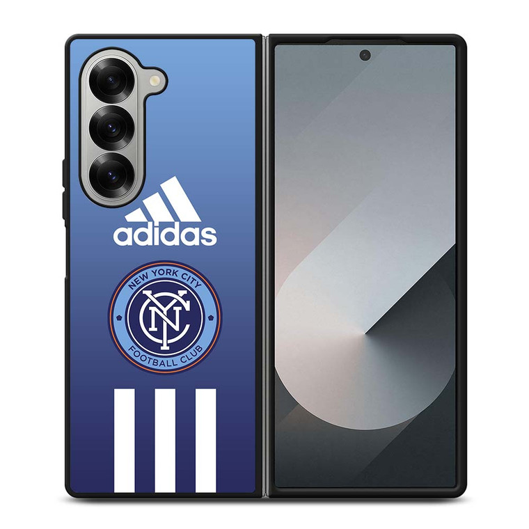 NEW YORK CITY FC ADIDAS STRIPES Samsung Galaxy Z Fold 6 Case Cover NEW YORK CITY FC ADIDAS STRIPES Samsung Galaxy Z Fold 6 Case Cover