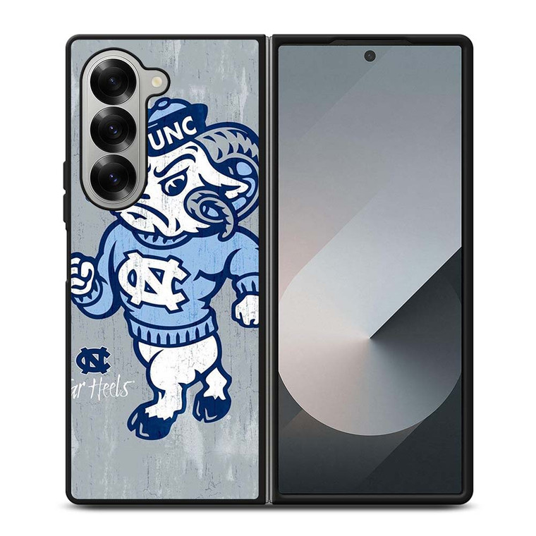 NORTH CAROLINA TAR HEELS MASCOT Samsung Galaxy Z Fold 6 Case Cover