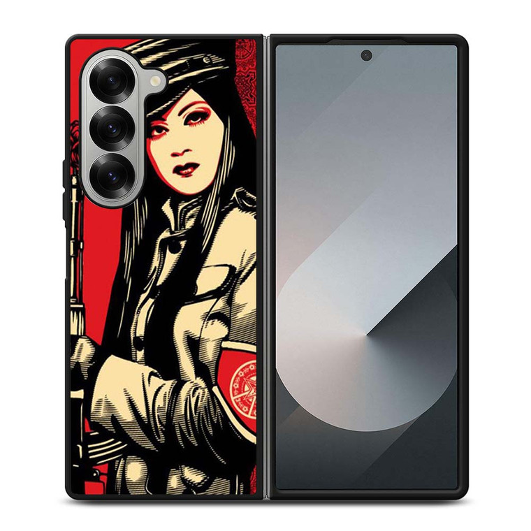 OBEY PROPAGANDA POSTER Samsung Galaxy Z Fold 6 Case Cover