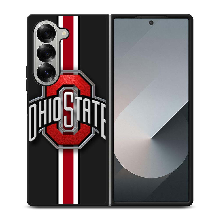 OHIO STATE STRIPE LOGO Samsung Galaxy Z Fold 6 Case Cover