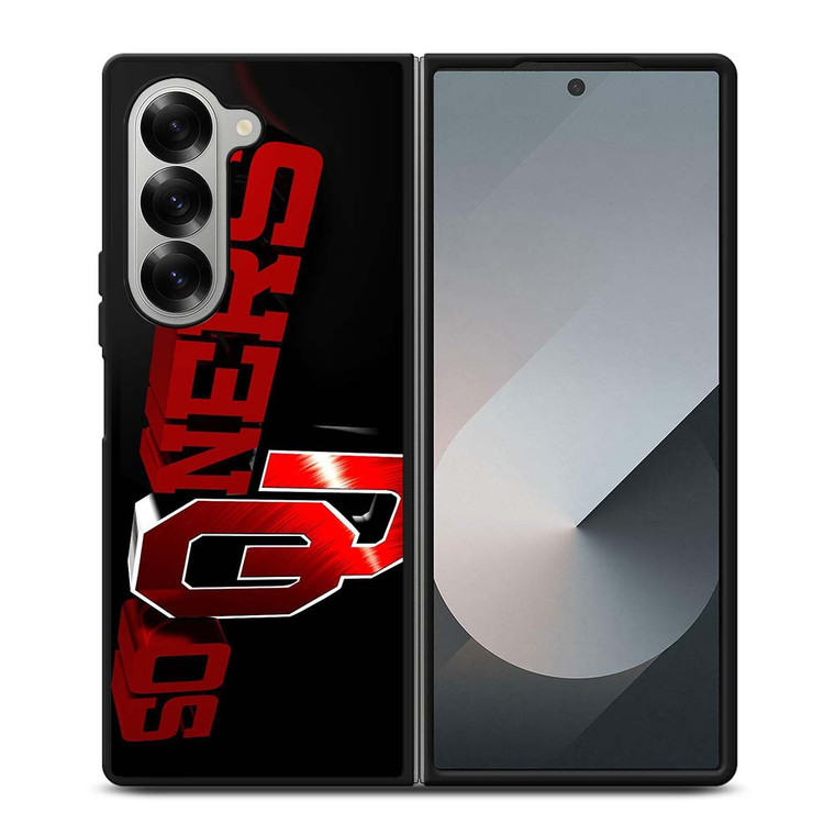 OKLAHOMA SOONERS Samsung Galaxy Z Fold 6 Case Cover