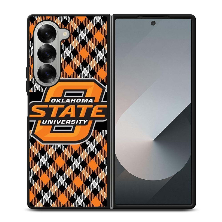 OKLAHOMA STATE UNIVERSITY LOGO Samsung Galaxy Z Fold 6 Case Cover