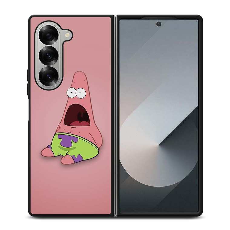 PATRICK STAR SHOCKED FACE Samsung Galaxy Z Fold 6 Case Cover