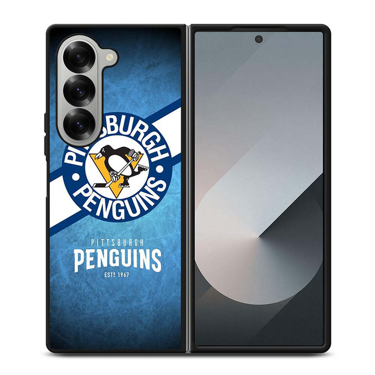 PITTSBURGH PENGUINS SYMBOL Samsung Galaxy Z Fold 6 Case Cover