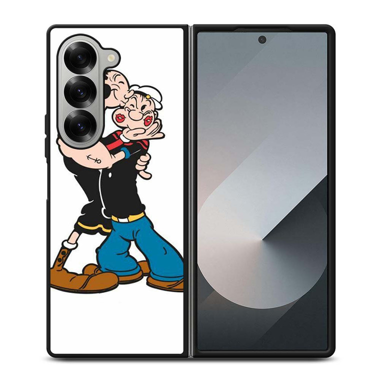 POPEYE AND OLIVE LOVE Samsung Galaxy Z Fold 6 Case Cover
