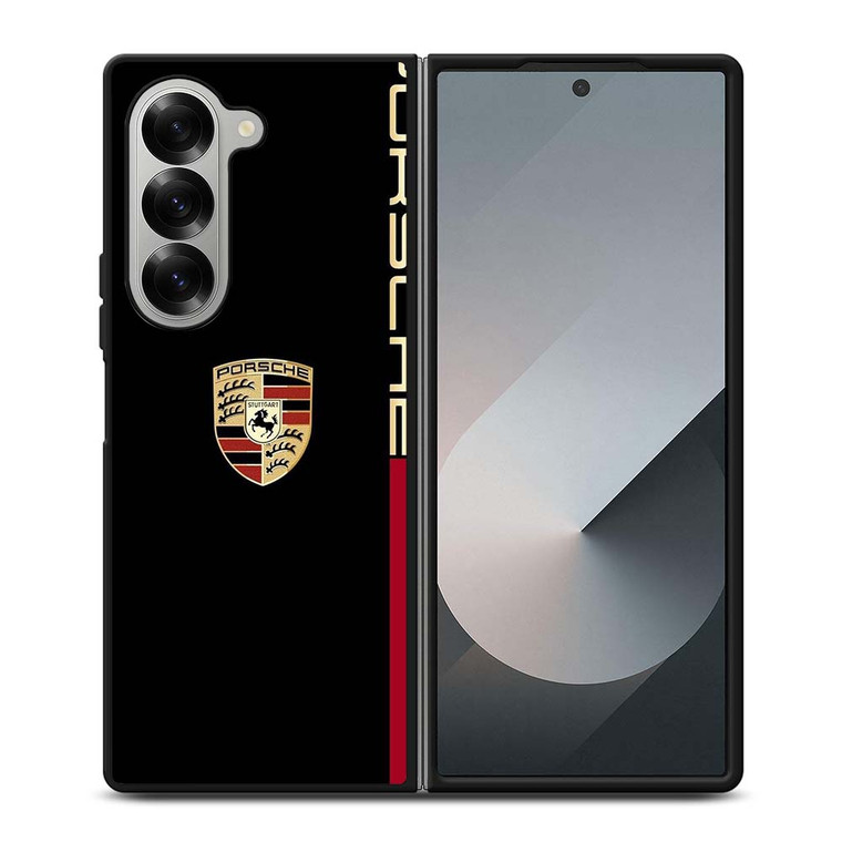 PORSCHE CAR LOGO STUTTGART Samsung Galaxy Z Fold 6 Case Cover