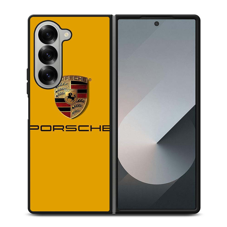 PORSCHE STUTTGART LOGO EMBLEM Samsung Galaxy Z Fold 6 Case Cover