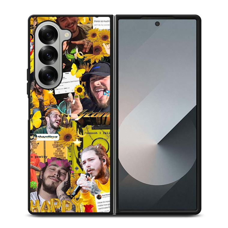 POST MALONE COLLAGE Samsung Galaxy Z Fold 6 Case Cover