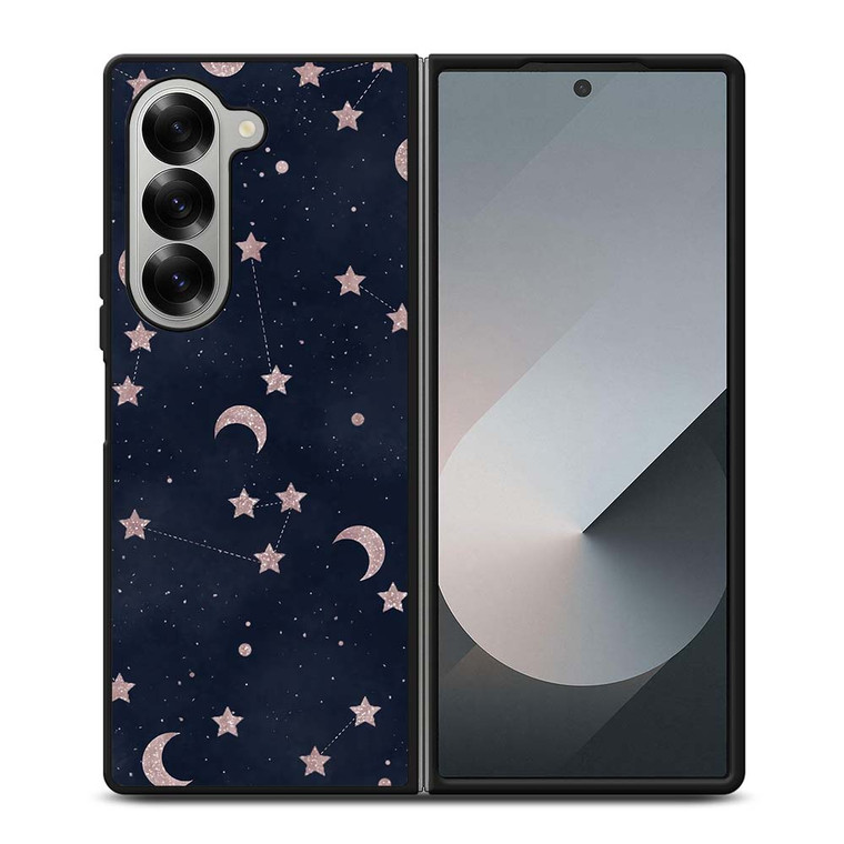 PRETTY NIGHT ASTROLOGICAL SIGN Samsung Galaxy Z Fold 6 Case Cover