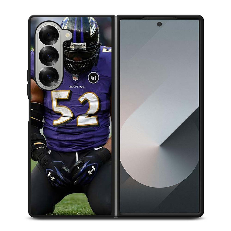 RAY LEWIS RAVEN Samsung Galaxy Z Fold 6 Case Cover