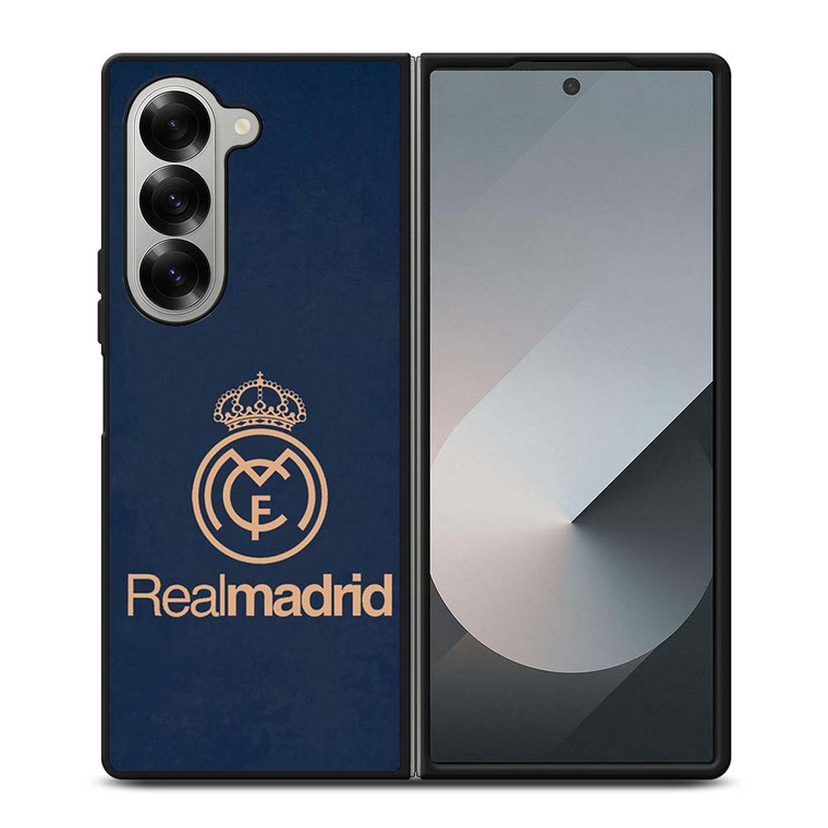 REAL MADRID ELEGANT LOGO Samsung Galaxy Z Fold 6 Case Cover