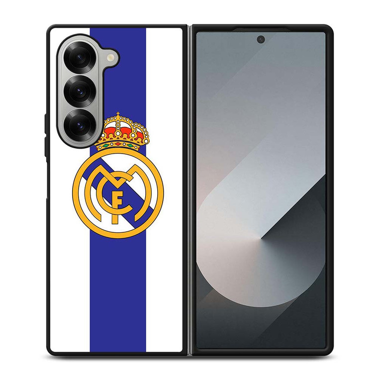 REAL MADRID FOOTBALL LOGO Samsung Galaxy Z Fold 6 Case Cover