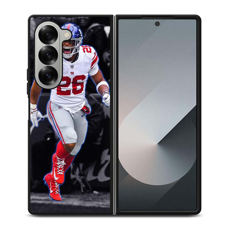 SAQUON BARKLEY NEW YORK GIANTS Samsung Galaxy Z Fold 6 Case Cover