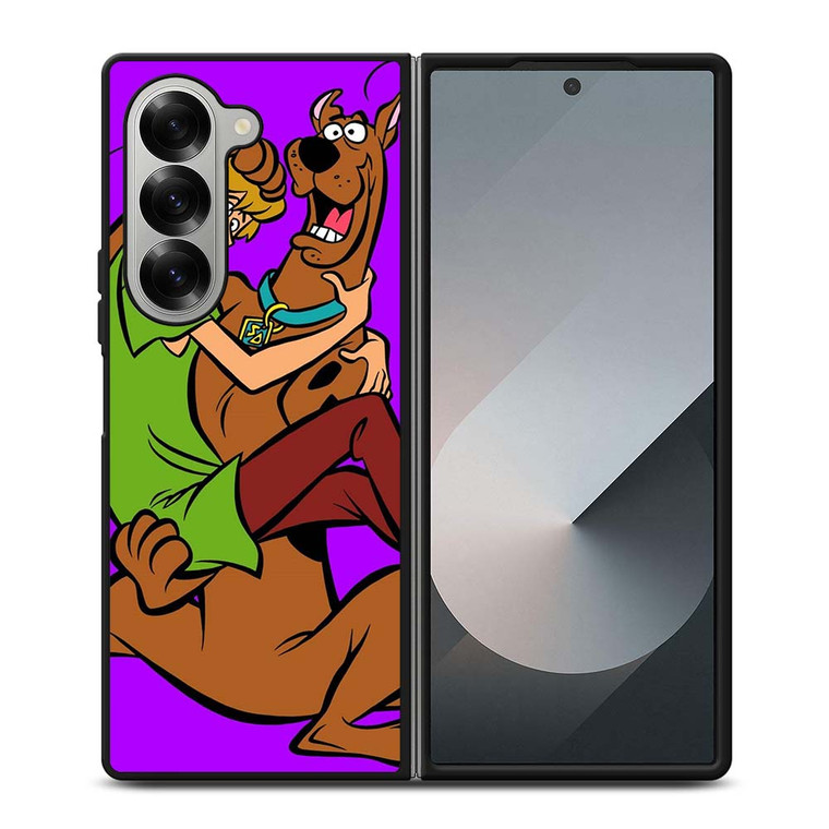 SCOOBY DOO CARTOON Samsung Galaxy Z Fold 6 Case Cover SCOOBY DOO CARTOON Samsung Galaxy Z Fold 6 Case Cover