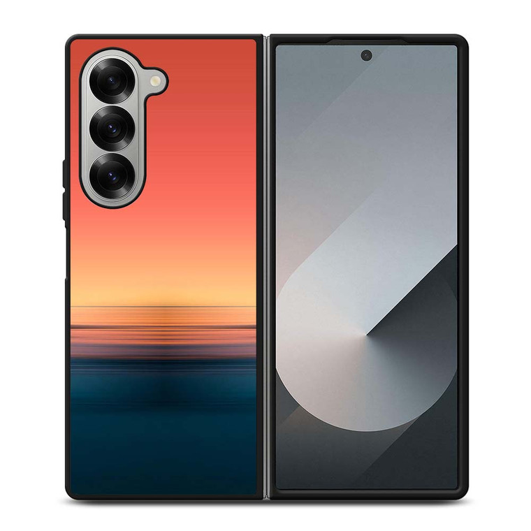 SEA SUNSET GRADIENT Samsung Galaxy Z Fold 6 Case Cover