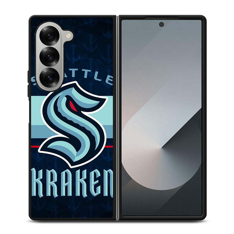 SEATTLE KRAKEN LOGO HOCKEY TEAM ICON Samsung Galaxy Z Fold 6 Case Cover