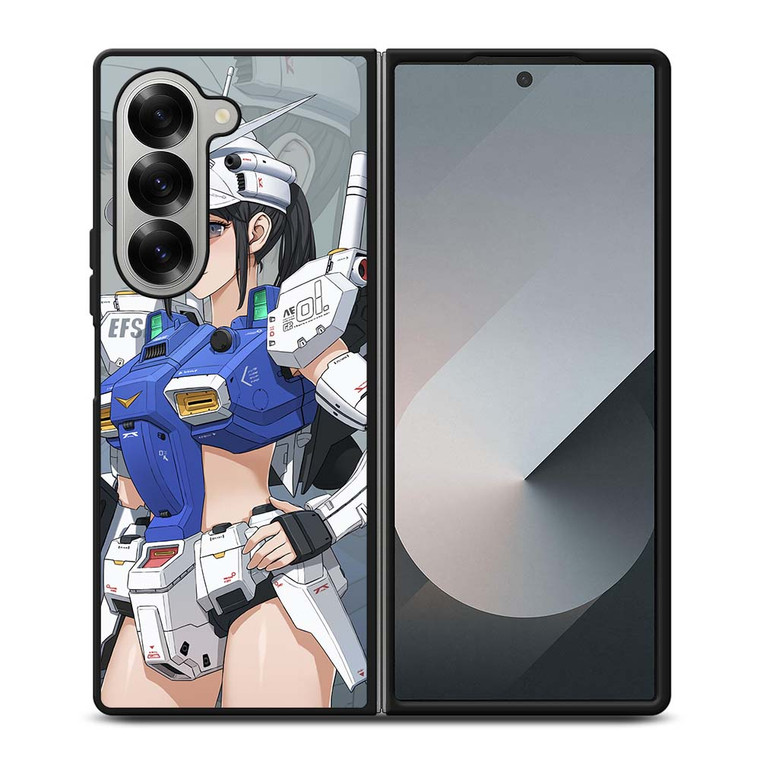 SEXY GUNDAM FAN ART Samsung Galaxy Z Fold 6 Case Cover