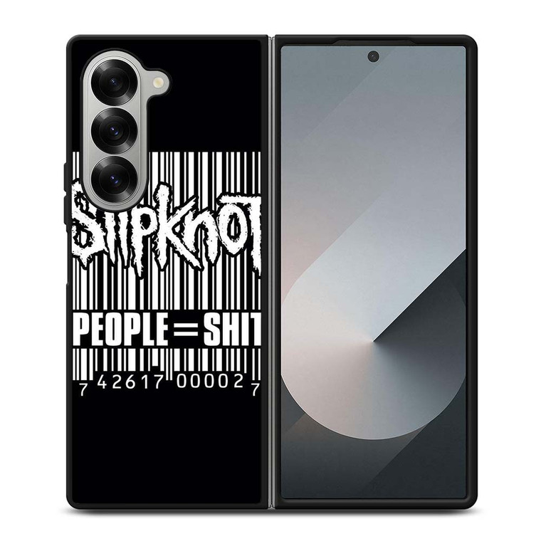 SLIPKNOT BARCODE PEOPLE SHIT Samsung Galaxy Z Fold 6 Case Cover