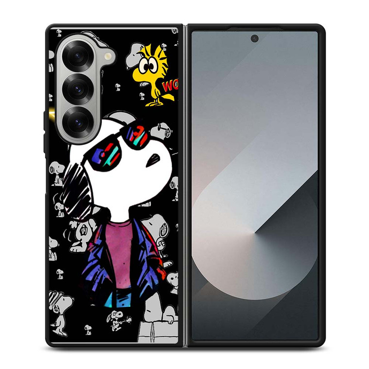 SNOOPY COOL CARTOON Samsung Galaxy Z Fold 6 Case Cover