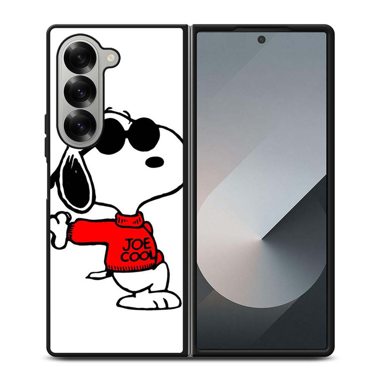 SNOOPY THE PEANUTS CHARLIE BROWN JOE COOL Samsung Galaxy Z Fold 6 Case Cover