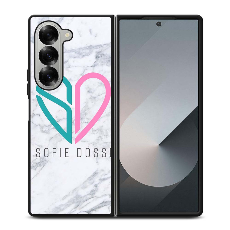 SOFIE DOSSI MARBELE LOGO Samsung Galaxy Z Fold 6 Case Cover