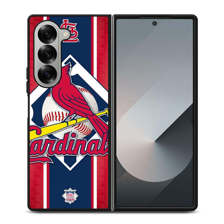 ST LOUIS CARDINALS LOGO BASEBALL MLB Samsung Galaxy Z Fold 6 Case Cover