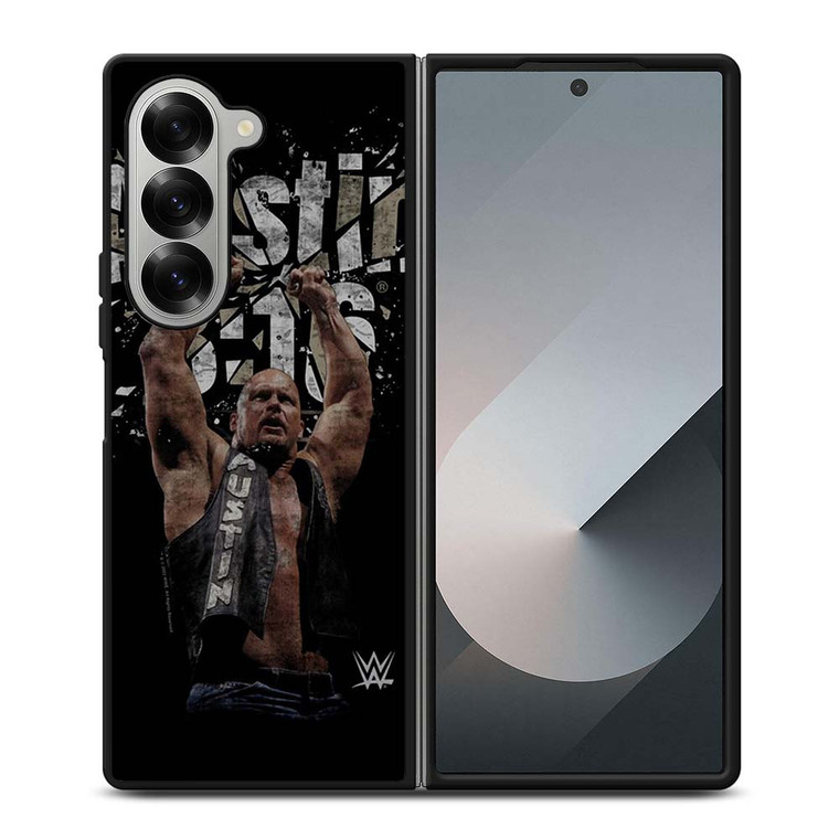 STEVE AUSTIN STONE COLD WWE WRESTLING Samsung Galaxy Z Fold 6 Case Cover