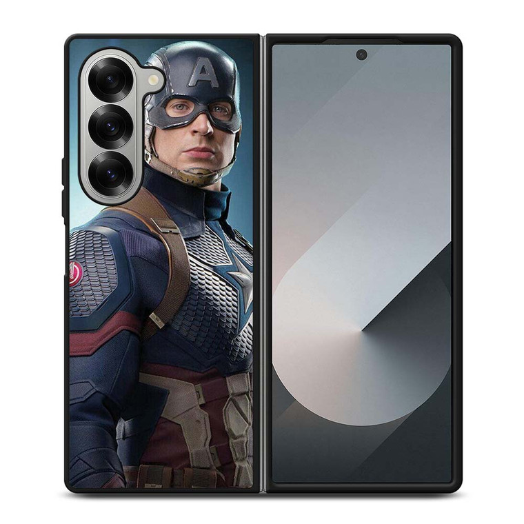 STEVE ROGERS CAPTAIN AMERICA AVENGERS Samsung Galaxy Z Fold 6 Case Cover