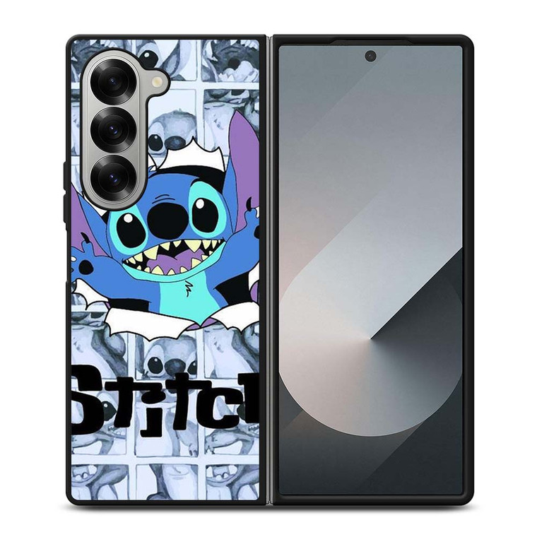 STITCH DISNEY CARTOON SURPRISE Samsung Galaxy Z Fold 6 Case Cover