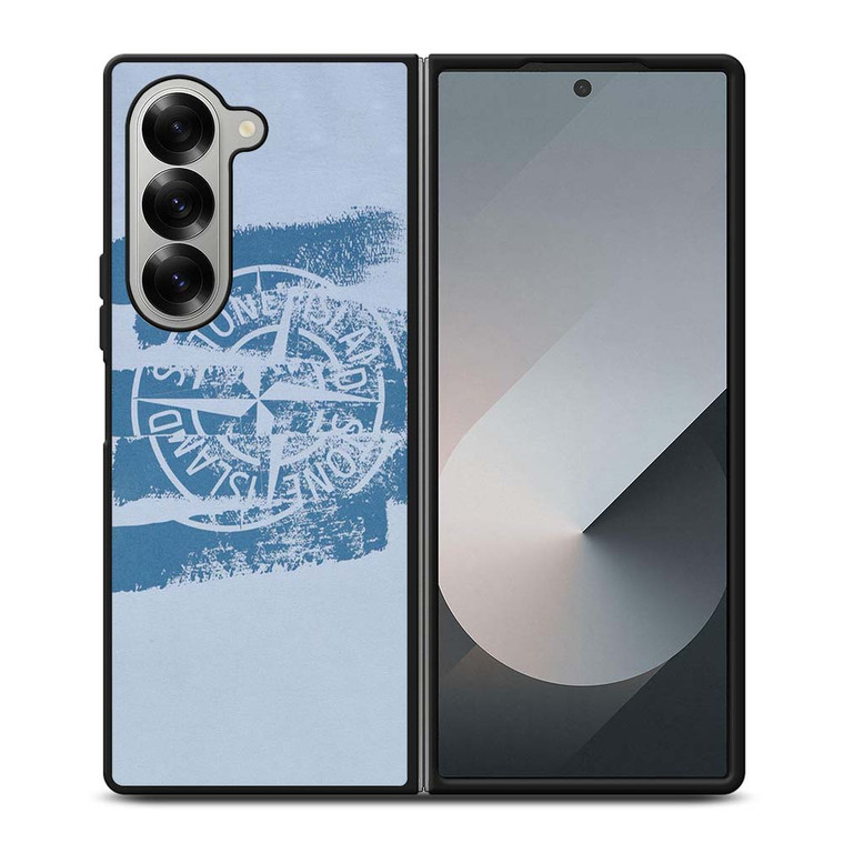 STONE ISLAND LOGO CRACKED Samsung Galaxy Z Fold 6 Case Cover