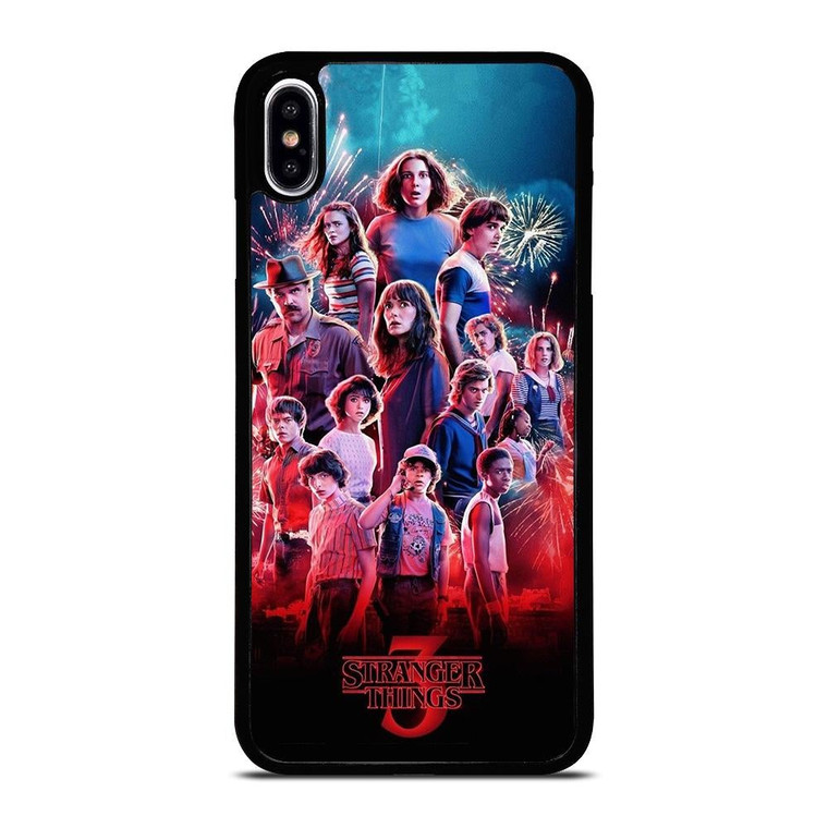STRANGER THINGS 3 POSTER iPhone XS Max Case Cover