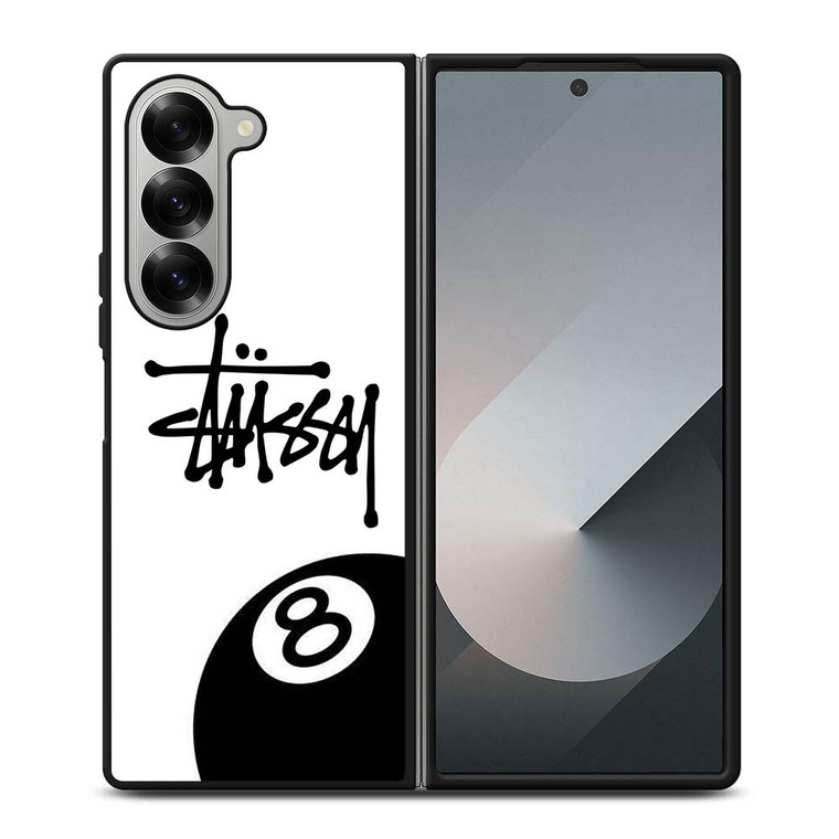 STUSSY 8 BILLIARD BALL Samsung Galaxy Z Fold 6 Case Cover